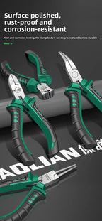 5inch Mini Multifuncational Pliers,  Electrician Special Wire Pliers, Pointed Nose Pliers, Small Handmade Industrial Grade Vice