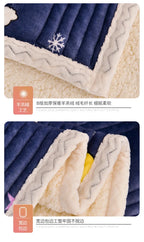 Soft Fluffy Warm Winter Blanket Thicken Lamb's Wool Autumn Warmth Blankets for Bed Milk Velvet Comfortable Sofa Blanket Throw