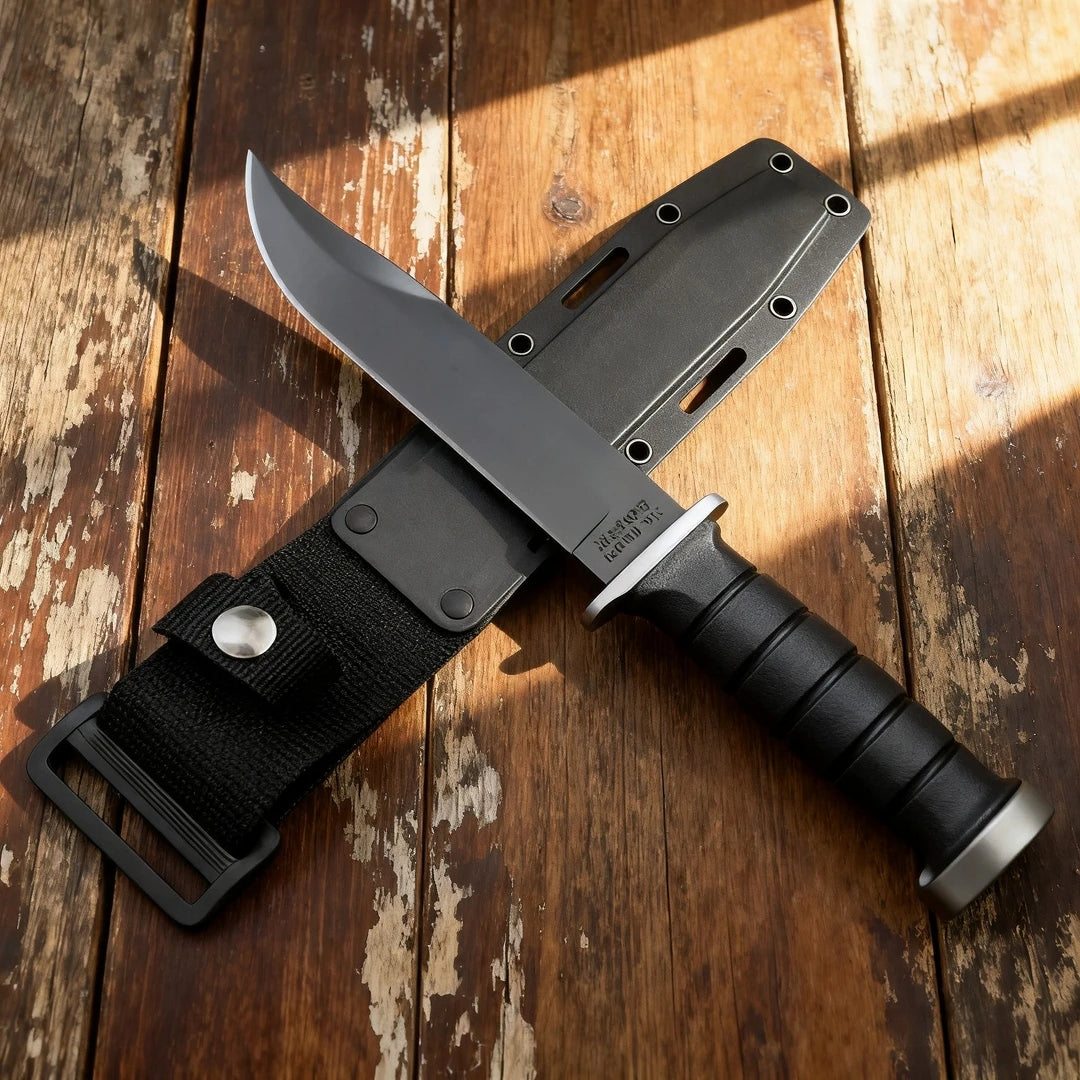 KA-1292 Classic tactical straight knife,outdoor camping, adventure survival knife, mountain climbing and fishing emergency knife