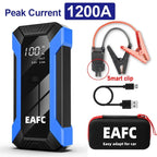2000A/1200A Car Jump Starter Power Bank Starting Device Portable Car Battery Emergency Booster for 12V Vehicles Small Trucks