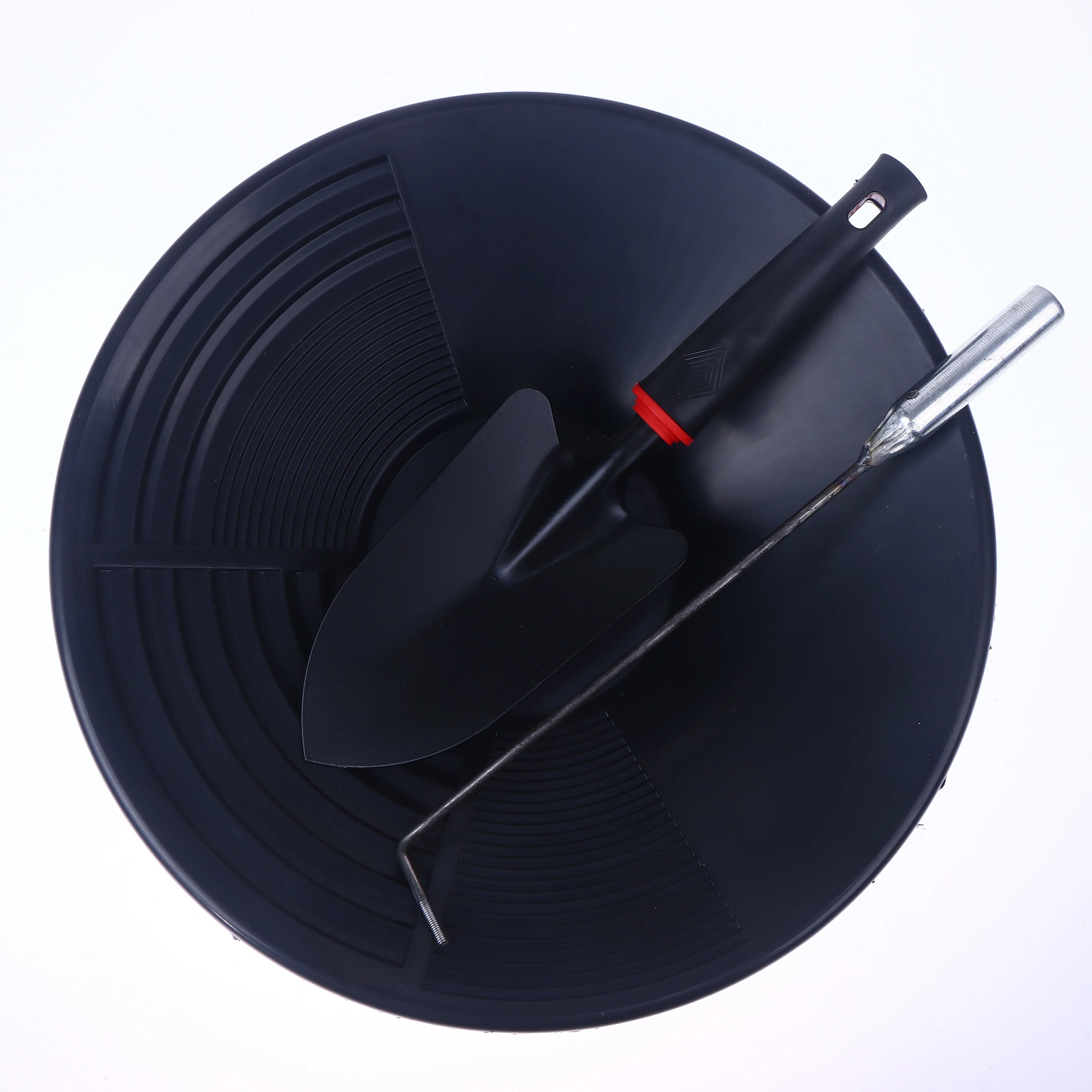 1/3/5Pcs Outdoor Wash Gold Panning Equipment Gold Pan With Riffle Design Prospecting Tool For Gold Mining Metal Detect Efficient