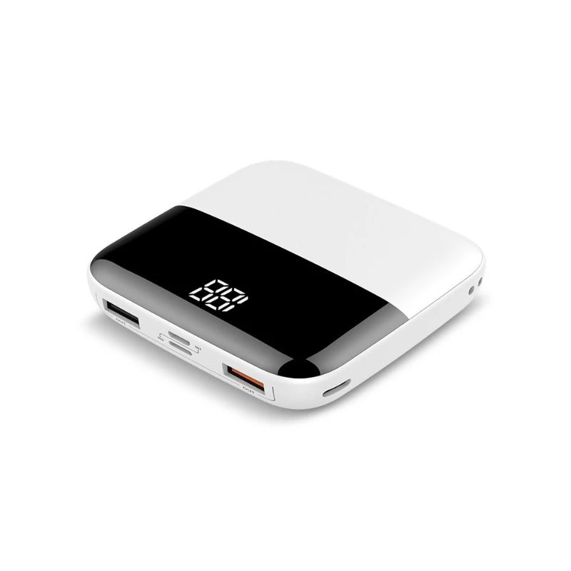 For Xiaomi 20000mah Portable Digital Display Fast Charging Dual Usb Ultra Slim External Battery Mini Large Capacity Power Bank