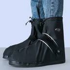 S-XXL Waterproof Rain Shoes Cover Reusable Water Boots Anti-Slip Cycling Hiking Overshoes Rain Snow Wet Sand Shoes Protectors
