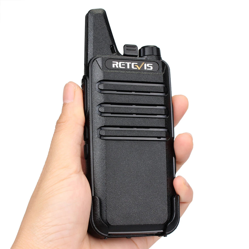 RETEVIS RT622 Walkie Talkie Mini 2 pcs PMR 446 Portable Two-way Radio ht PTT Walkie-talkies Communication Radio for Restaurant