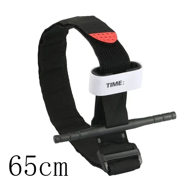 Tactical Medical Tourniquet for Outdoor Exploration Combat Application Red Tip Medical Emergency Belt Aid