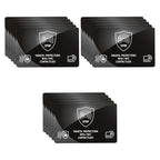 5Pcs RFID Blocking Card NFC Signal Blocking Security Debit Credit Card Passport Protector Blocker Portable Credit Card Protector