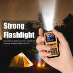 Baofeng 5R-Mini Walkie Talkie Portable Radio Bluetooth Programming DTMF AM FM Dual PTT Flashlight For Camping