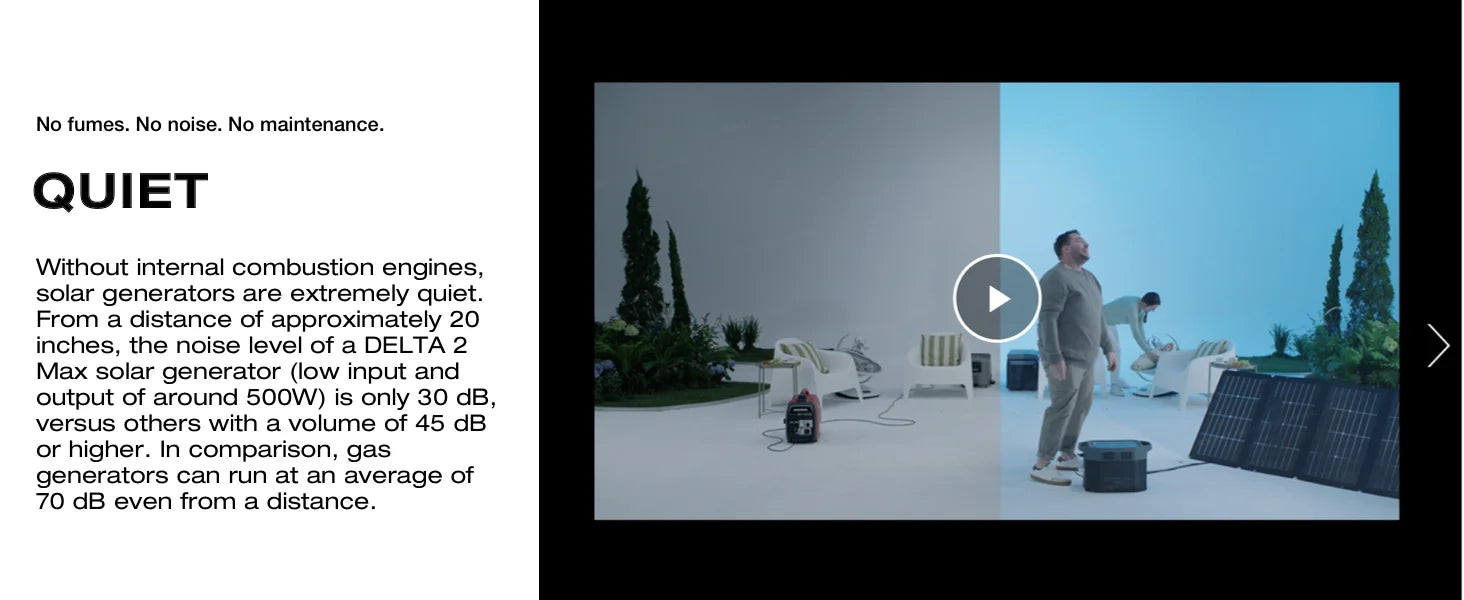 ECOFLOW Portable Power Station DELTA 2 Max, 2400W LFP Solar Generator, Full Charge in 1 Hr, 2048Wh Solar Powered Generator