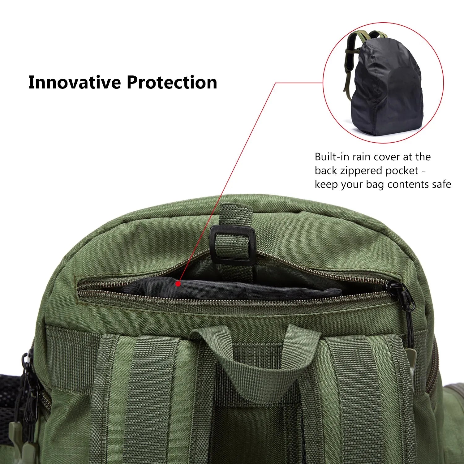 Lightweight Tactical Tackle Box Multifunctional
