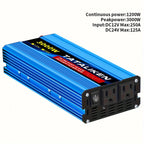Pure sine wave inverter American socket 3500 w / 4500 w / 5000 w / 6000 w / 7000 w / 8000 w household portable digital display i
