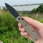 BM Bugout 535 EDC Knife Ranger Green Grivory Handle knife CPM-S30V Stainless Steel folding knife hiking tactical pocket knife