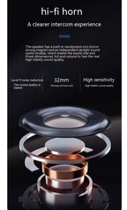 Motolola F1 Walkie Talkie  Portable Two-Way Radio UHF Transceiver Set Walkie-talkies Radio Walkie Talkie Long Range COD