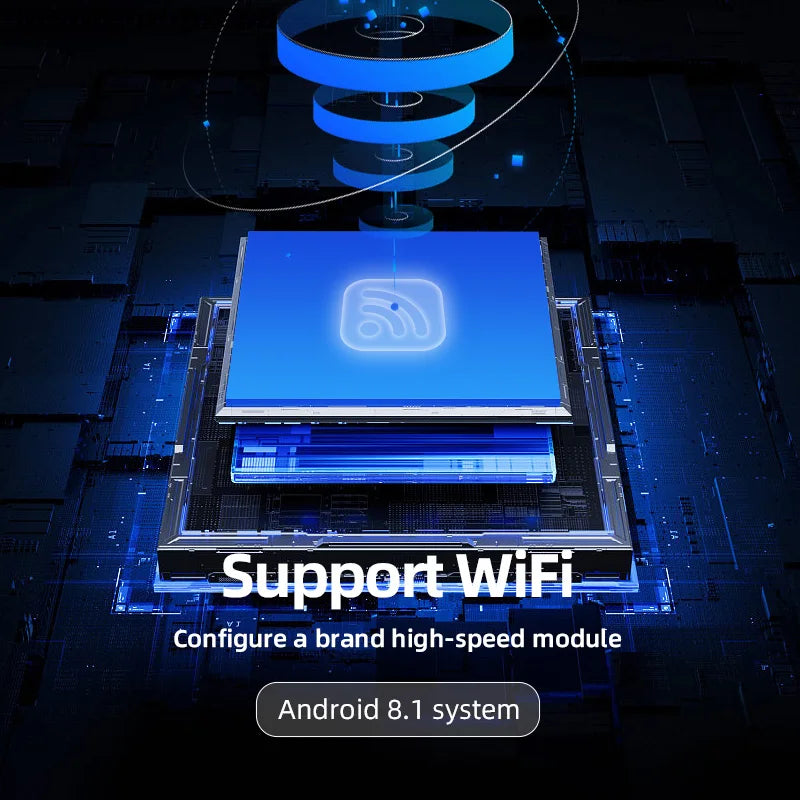 Zello POC Radio 2.4" Android 8.1 Smart Walkie Talkie, 4G SIM/WiFi, 100-Mile Long Range, Bluetooth Handheld Radio