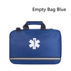 Comprehensive Premium First Aid Kit Labeled Compartments Trauma Kits with Shoulder Strap Medical Kits Large Emergencies