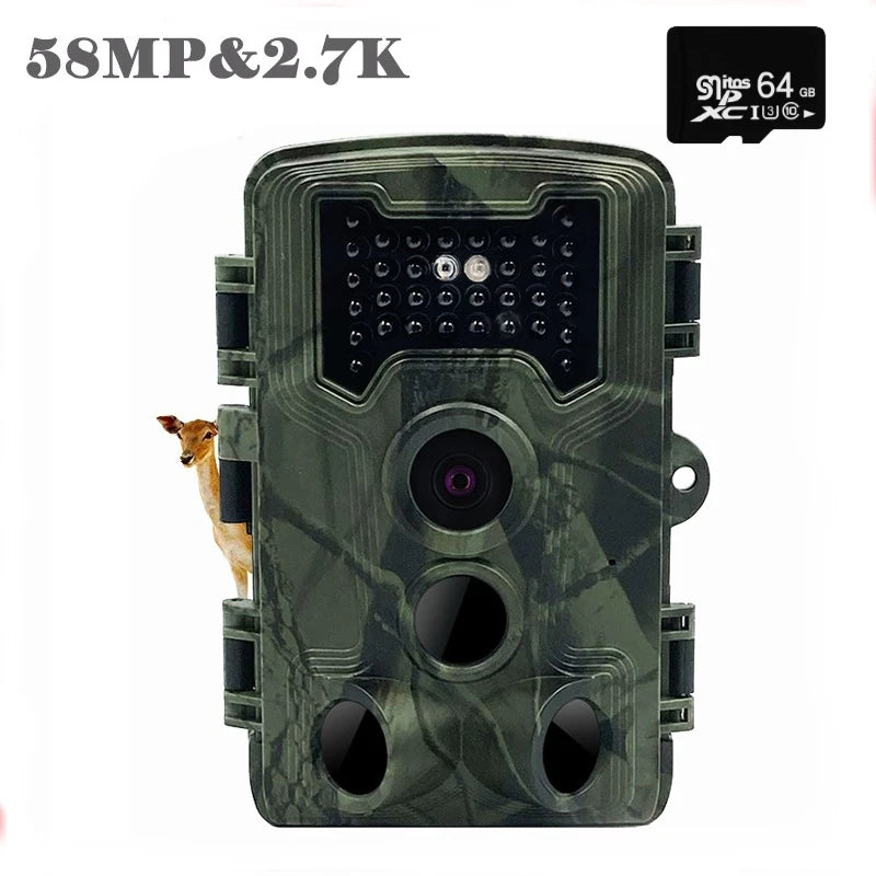 PR1000 Hunting Trail Camera 36MP  Night Vision Wildlife Camera With Motion Activated Outdoor Trail Cam Trigger Wildlife Scouting