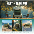 Truck Bed Tent 5.5ft-8ft for 2+1 People/Family, 2 Mins Fast Setup Inflatable Pickup Truck Tent, PU 3000mm Waterproof