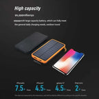Xiaomi Solar Power Bank 20000mAh with 4 Solar Panel Wireless Charger Powerbank for iPhone 15 Huawei Xiaomi Samsung Poverbank Hot