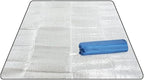 Camping Mat Foam Foil Blanket Aluminum Insulation Foam Foil Mat Sleeping Pad Thermal Outdoor Tent Footprint Reflecting Heat