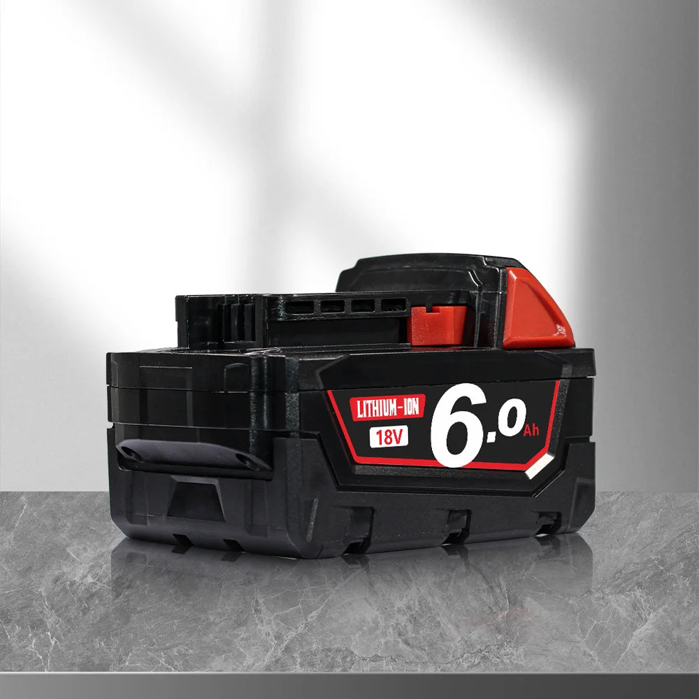FOR Milwaukee M18 Battery Power Tool Battery 18V 3-6Ah Lithium Rechargeable Battery 48-11-2460 48-11-2412