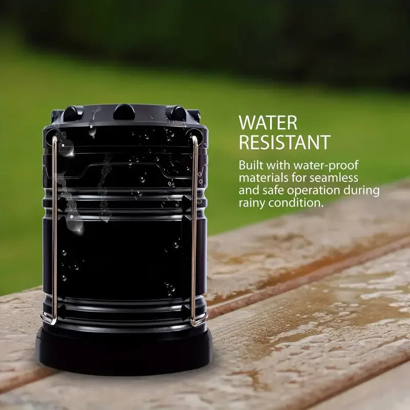 Tent Lamp LED Portable Lantern Telescopic Torch Camping Lamp Outdoor Waterproof Emergency Light Battery Powered