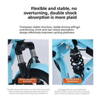 800W48V 70km folding electric tricycle small leisure vehicle for adults to ride three people portable battery car for home use