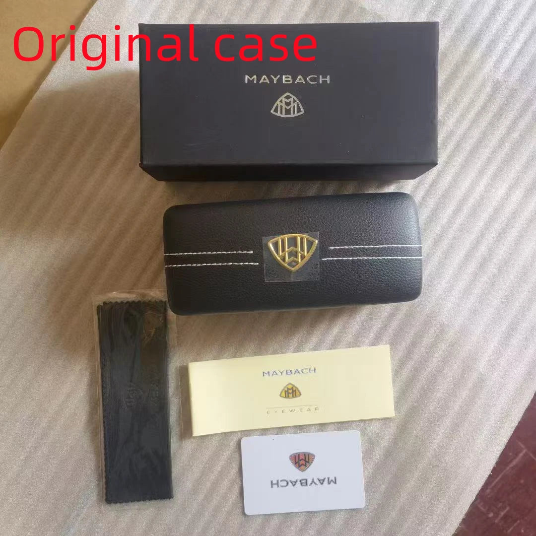 MAYBACH Sunglasses Luxury brand for Men and women Classic Sun Glasses High Quality Eyewears Pilot Goggle UV 400 Protection 527