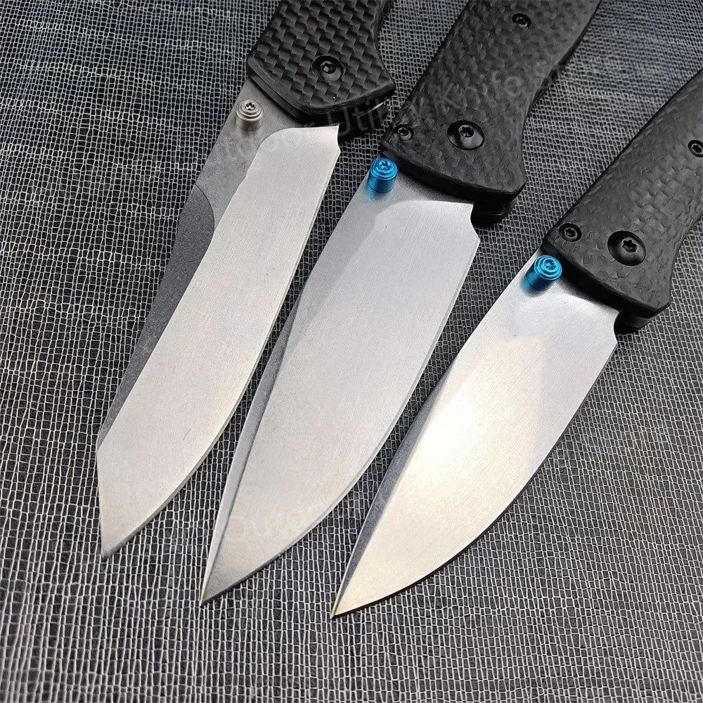 High Quality BM 533 535 940 Folding Pocket Knife S35V Steel Blade Carbon Fiber Handle Outdoor Hunting Camping EDC Tool Gift