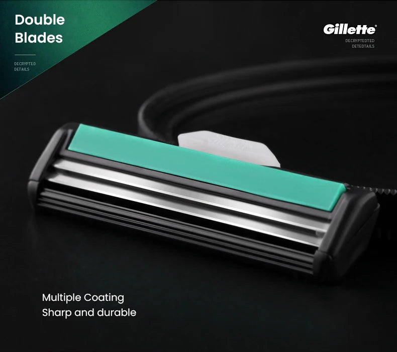 Gillette 2-layer Razor Blade for Vector 2 Razor Refills Set 16pcs Multiple Sets To Choose