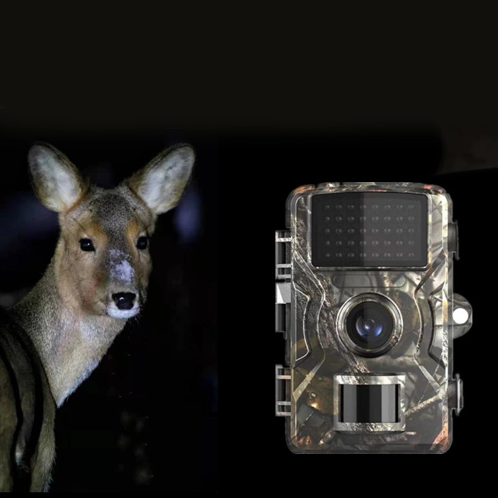 4640x3488 Trail Camera 940nm Infrared Light. Video cam Outdoor Monitor for Researching Climbing Home Yard Hiking Outdoor Camera