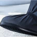 S-XXL Waterproof Rain Shoes Cover Reusable Water Boots Anti-Slip Cycling Hiking Overshoes Rain Snow Wet Sand Shoes Protectors
