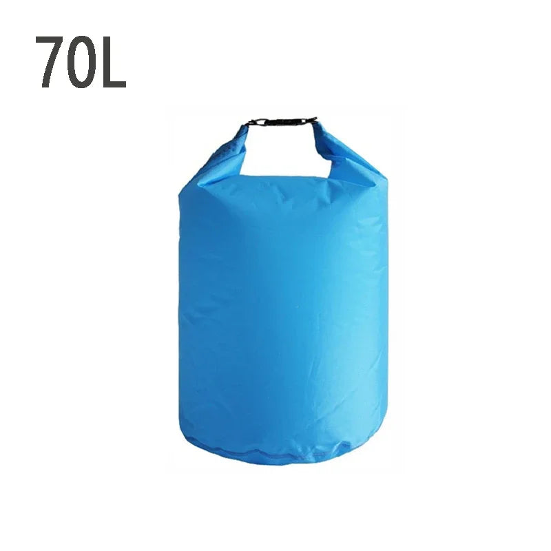 8L/25L/40L/70L/75L Waterproof Dry Bag Ultra Lightweight Airtight Bags Roll Top Drybags for Camping Kayaking Swimming Rafting