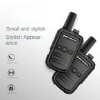 PT858 Portable Walkie Talkie Long Range 16 channels Two-Way Radio Communicator For Hiking Camping Travelling  ham radio