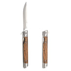 Damascus Pattern Folding Knife Multi-Purpose Outdoor Camping Quick Open Pocket Knife Stainless Steel Folding Knife