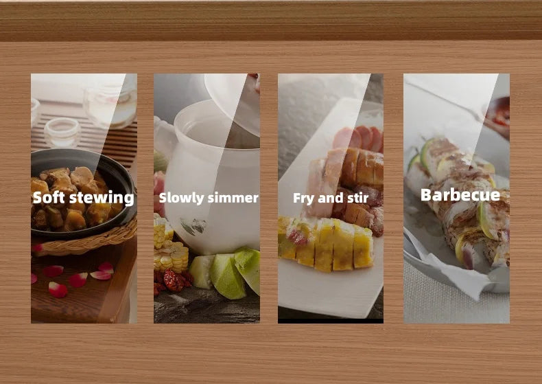 Portable outdoor gas stove, suitable for camping, barbecue cooking and household use. Compact, lightweight and durable gas stove