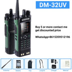 DMR GPS 10W DM-32UV BAOFENG DM32 Walkie Talkie Multi Band TDMR Dual Time Slot Wireless Copy Frequency Type-C AM/FM Two Way Radio
