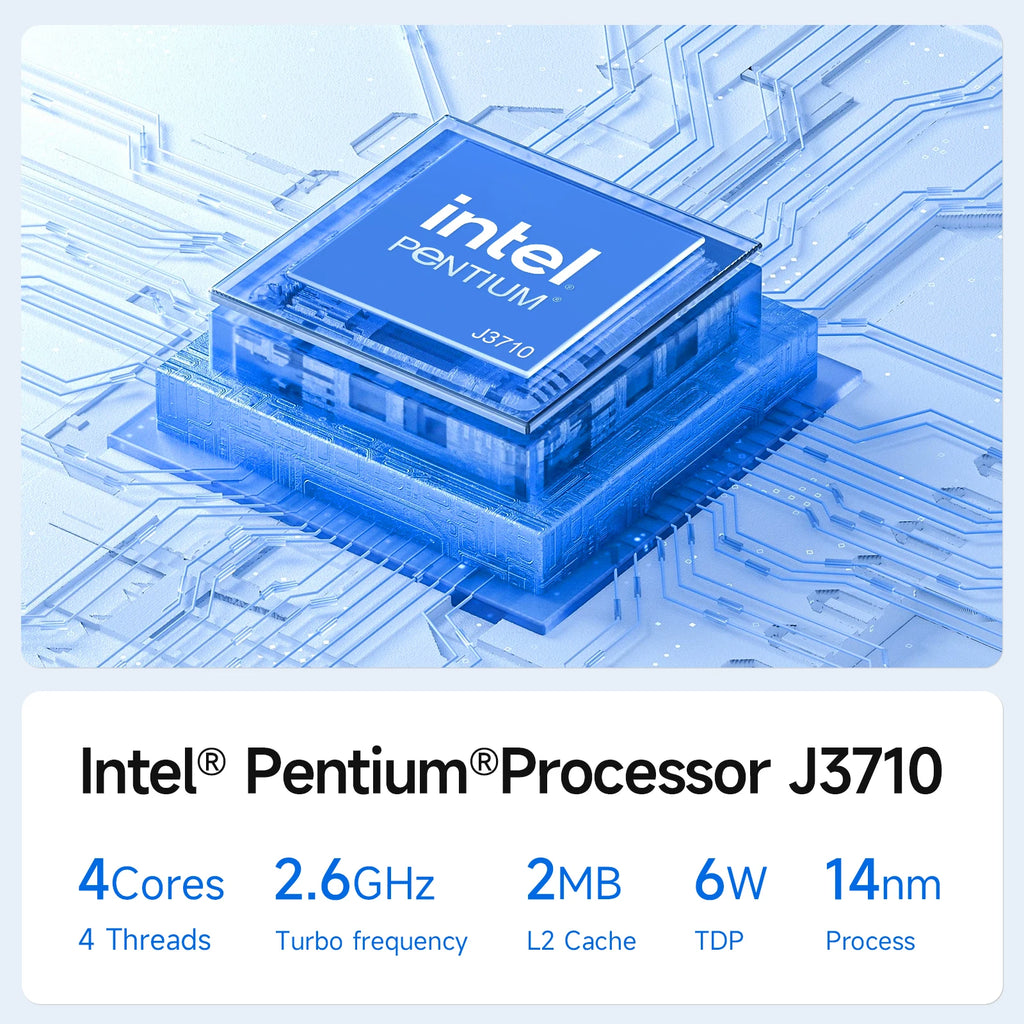 15.6 Inch Laptop J3710 8GB RAM 256GB SSD Windows 11  For Students And Business