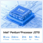 15.6 Inch Laptop J3710 8GB RAM 256GB SSD Windows 11  For Students And Business