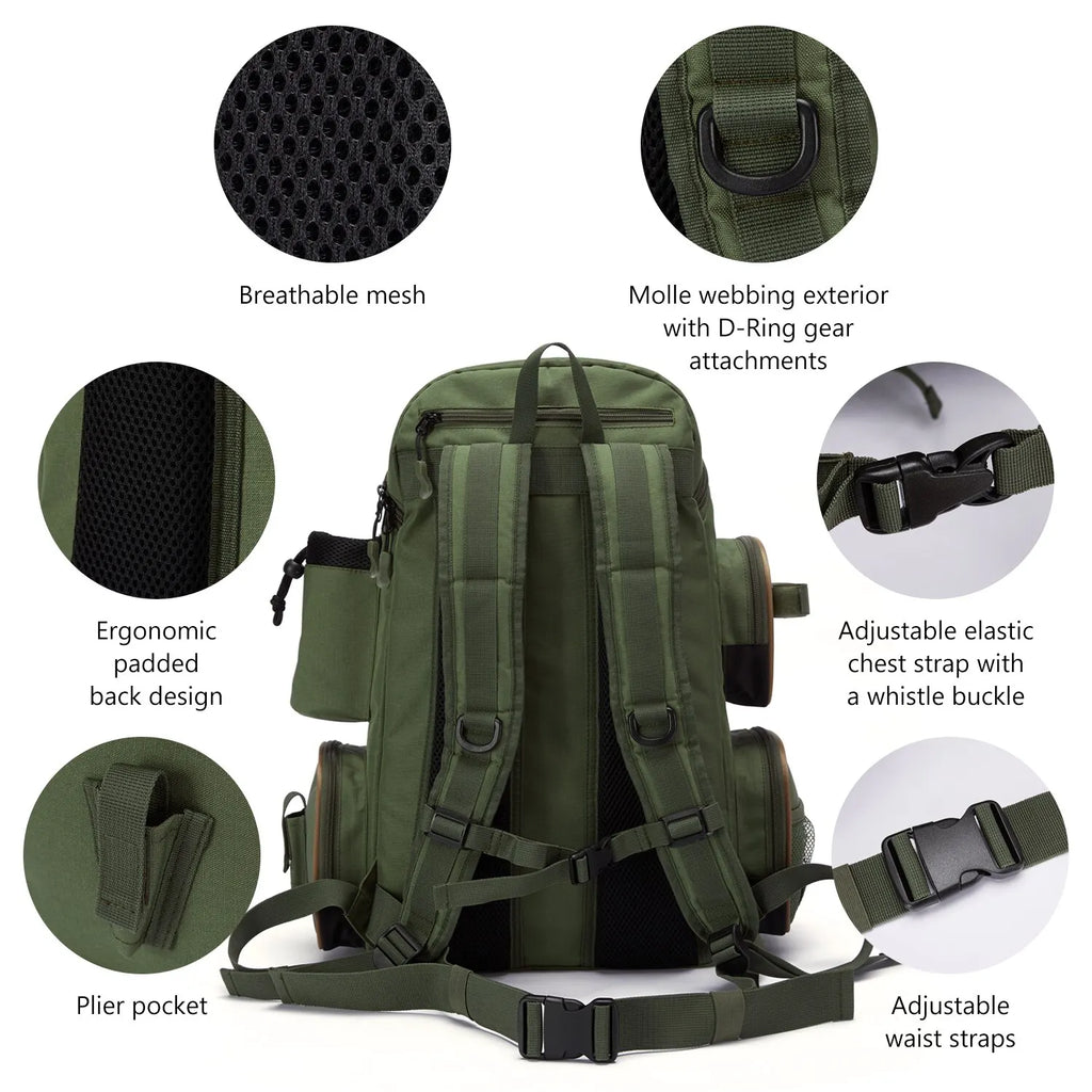 Lightweight Tactical Tackle Box Multifunctional