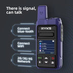 Android 8.0 Long Range Communication Radio Zello Walkie Talkie 4G Bluetooth 5000Km Wifi Wireless Devices Portable Two-Way Radio