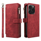 PU Leather Phone Case for IPhone 17Air  17 Pro Max 16 Pro Max 16e 15 14 13 12 11 Pro Max Plus  Flip Wallet Style Phone Cover