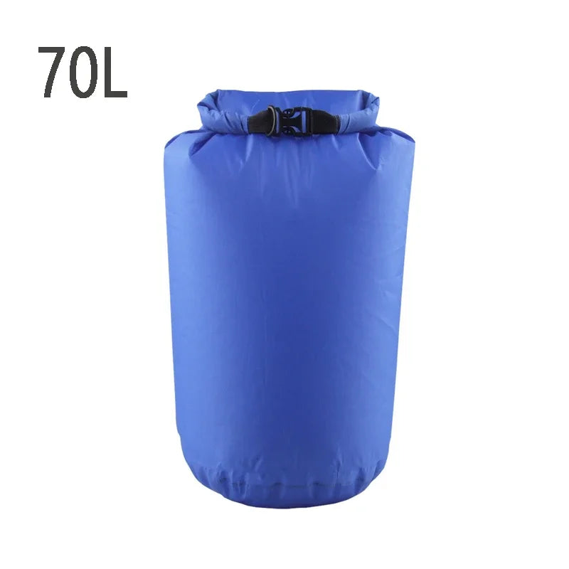 8L/25L/40L/70L/75L Waterproof Dry Bag Ultra Lightweight Airtight Bags Roll Top Drybags for Camping Kayaking Swimming Rafting