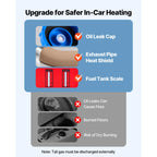 SucceBuy 8KW Diesel Air Heater DC12-24V Diesel Parking Heater with Remote Control, Pre-Heating Function, for RV, Truck, Camper