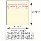 Deluxe Vintage double blanket - soft plush gaff and imitation wool | machine washable | milk velvet knit fabric