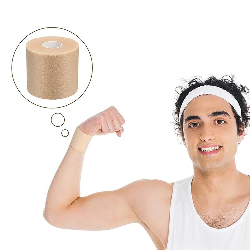 1pcs Elastic Adhesive Bandage Tape Self Adherent Cohesive Wrap Bandages Adhesive Elastic Tape Flexible Stretch Bandages