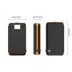 Portable Solar Power Bank,50000mAh External Solar Power Supply,Compatible with IOS Android USB-A And USB-C Charging Outdoor Camp