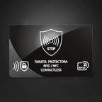 5Pcs RFID Blocking Card NFC Signal Blocking Security Debit Credit Card Passport Protector Blocker Portable Credit Card Protector
