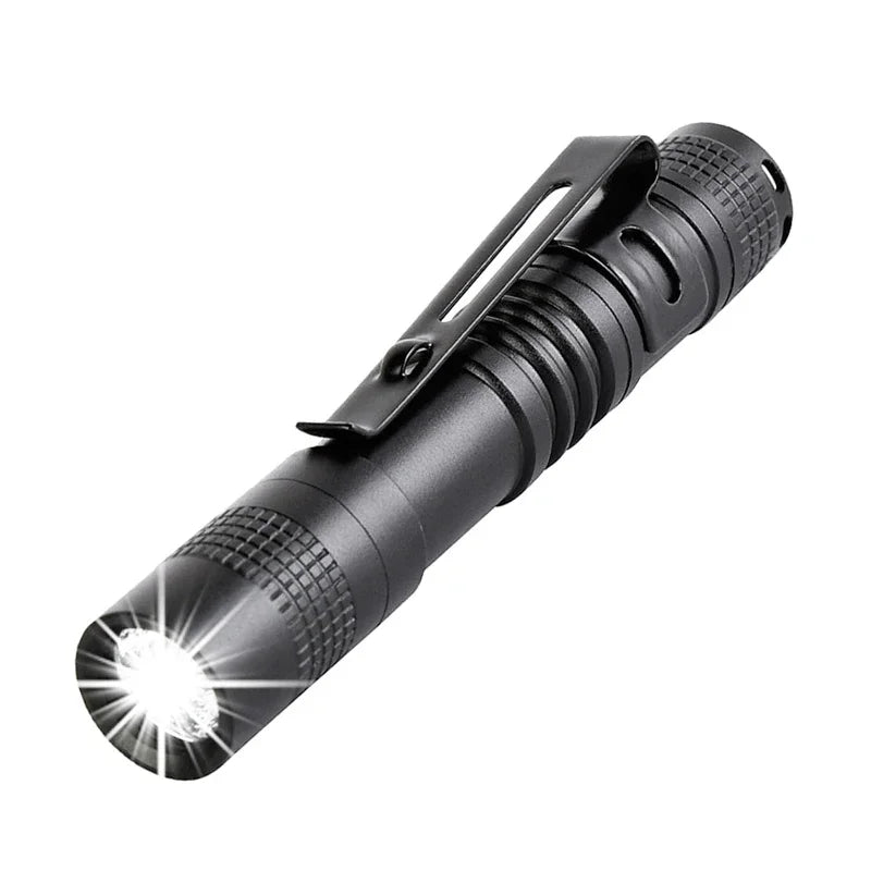 Mini Portable LED Pen Light Pocket Ultra Bright High Lumens Handheld Flashlight Linterna Torch For Camping Outdoor Emergency