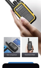 Motolola F1 Walkie Talkie  Portable Two-Way Radio UHF Transceiver Set Walkie-talkies Radio Walkie Talkie Long Range COD