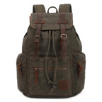 Vintage Canvas Backpack Unisex Trendy Practical Classic Canvas Durable