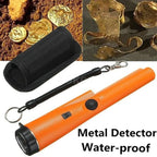 Metal Detector Pinpointer Waterproof Handheld Pin Pointer Wand Golden Treasure Hunting Unearthing Tool Accessories